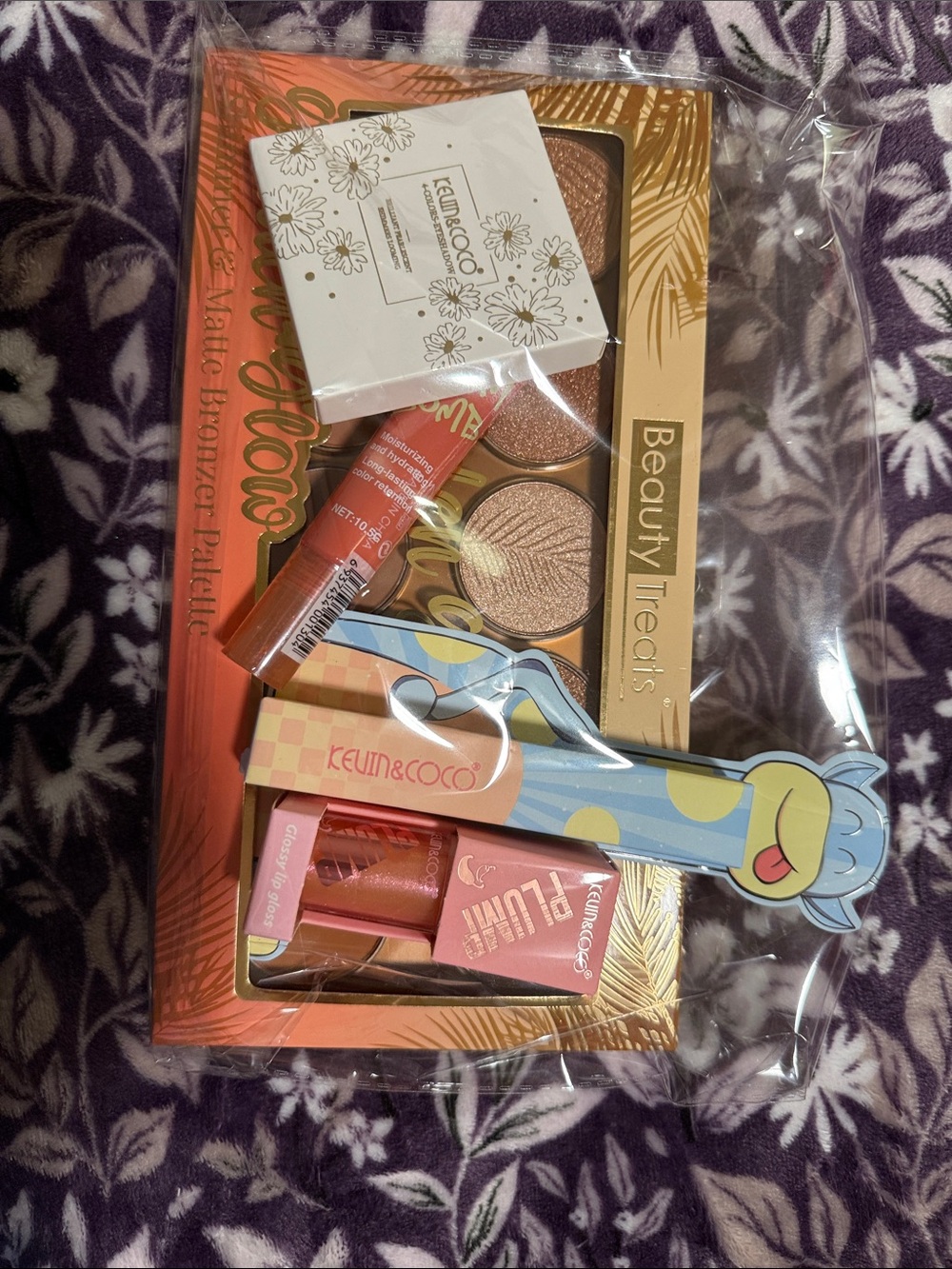 Beauty Treats Peach Bronzer Palette - Peach
